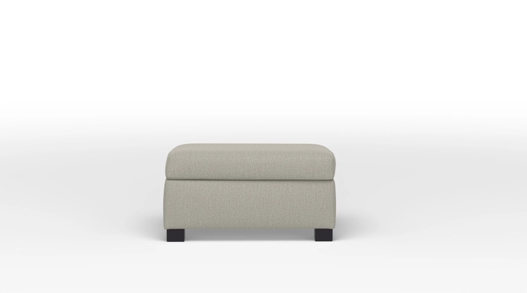 Tami Rectangular Ottoman - Stucco Beige
