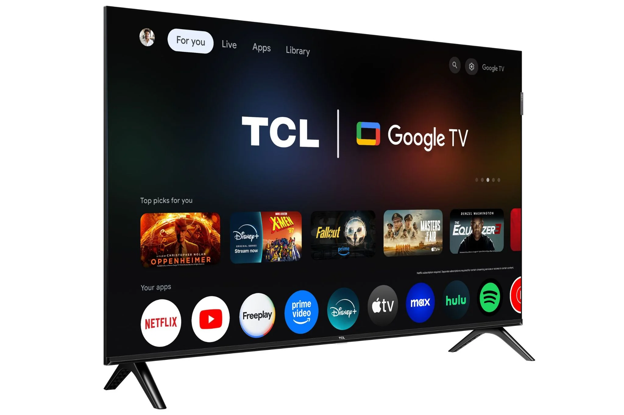 TCL 43" Q3K Series 1080P FHD QLED Smart TV with Google TV – 43Q3K - Image 3