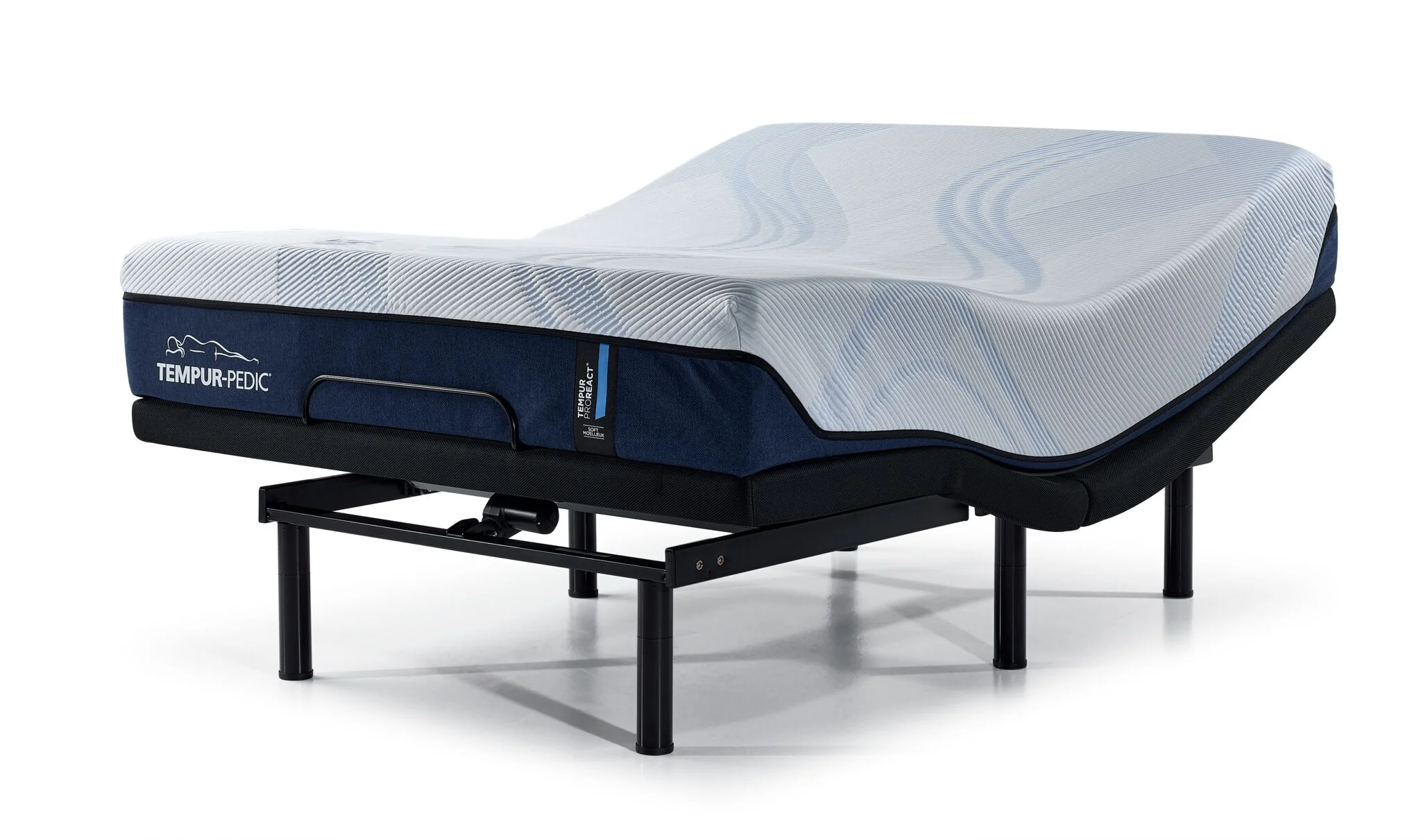 Tempur-Pedic Pro React 2.0 Soft 12" Full Mattress and L2 Motion Pro Adjustable Base - Image 3