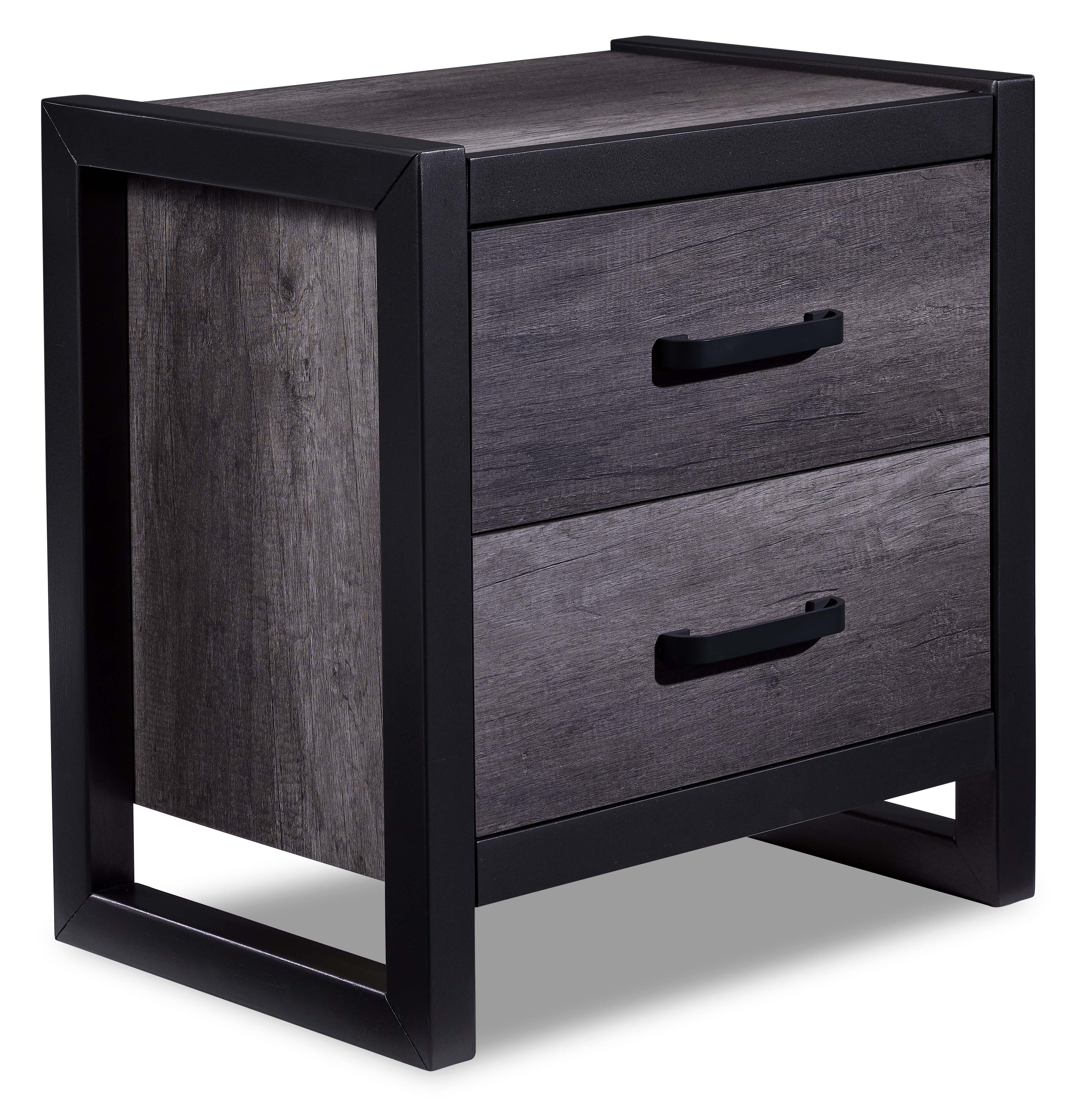 Terra 6-Piece Full Panel Bedroom Package - Grey - Image 3