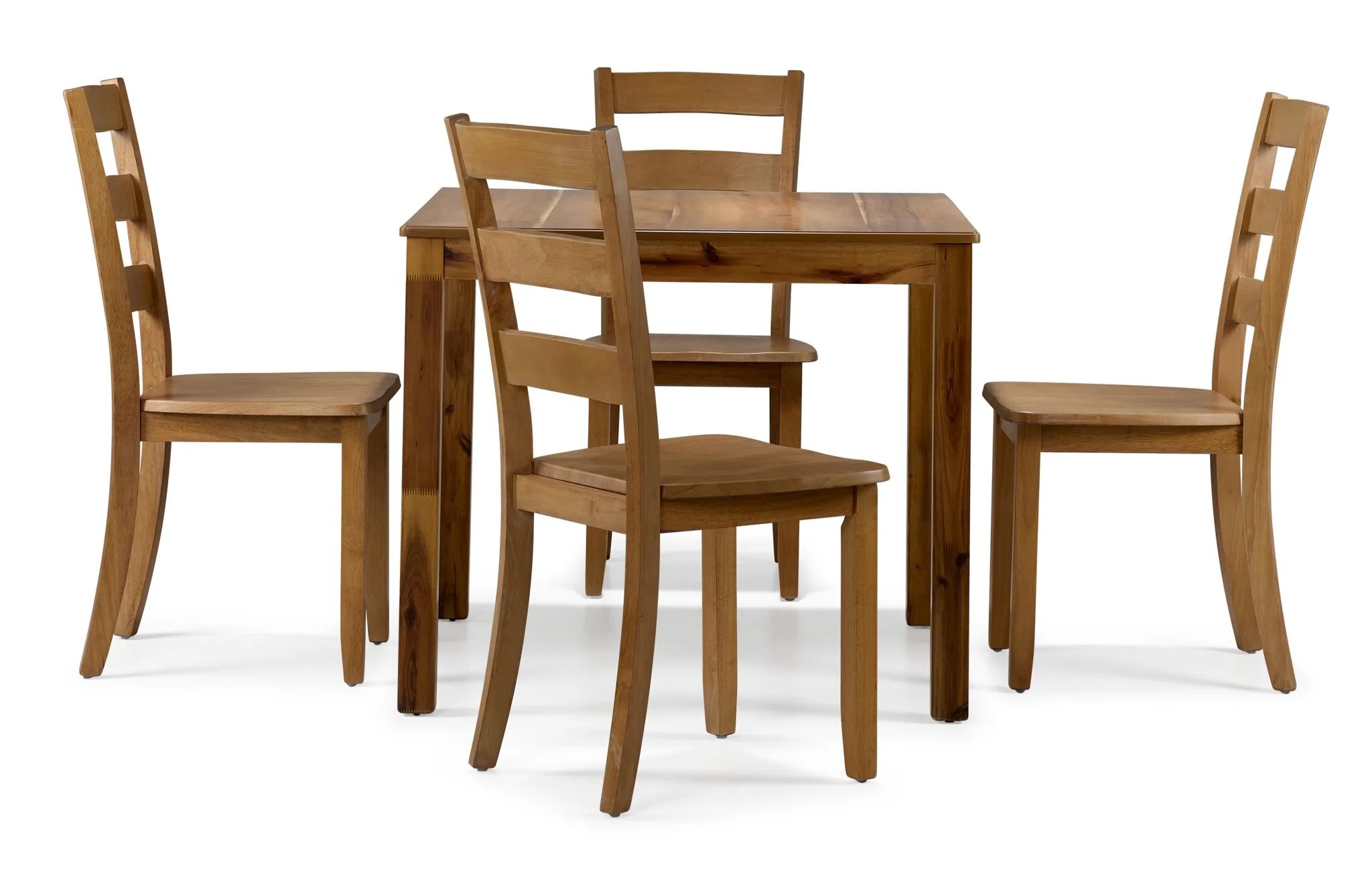 Thierry 5-Piece Dining Set - Brown - Image 3