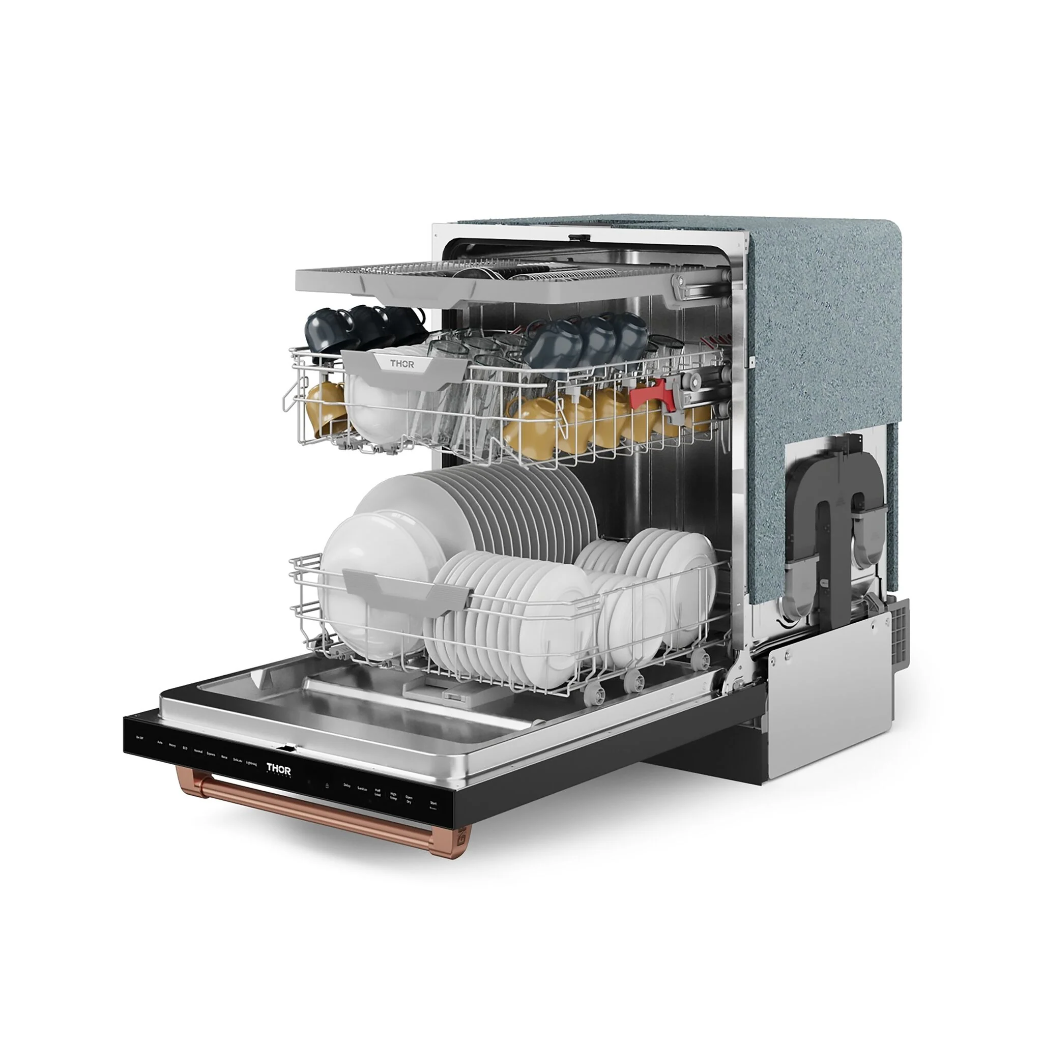 Thor Kitchen Black Stainless Steel Dishwasher (Gordon Ramsay Series) - DW24X8BA00-RSG - Image 6