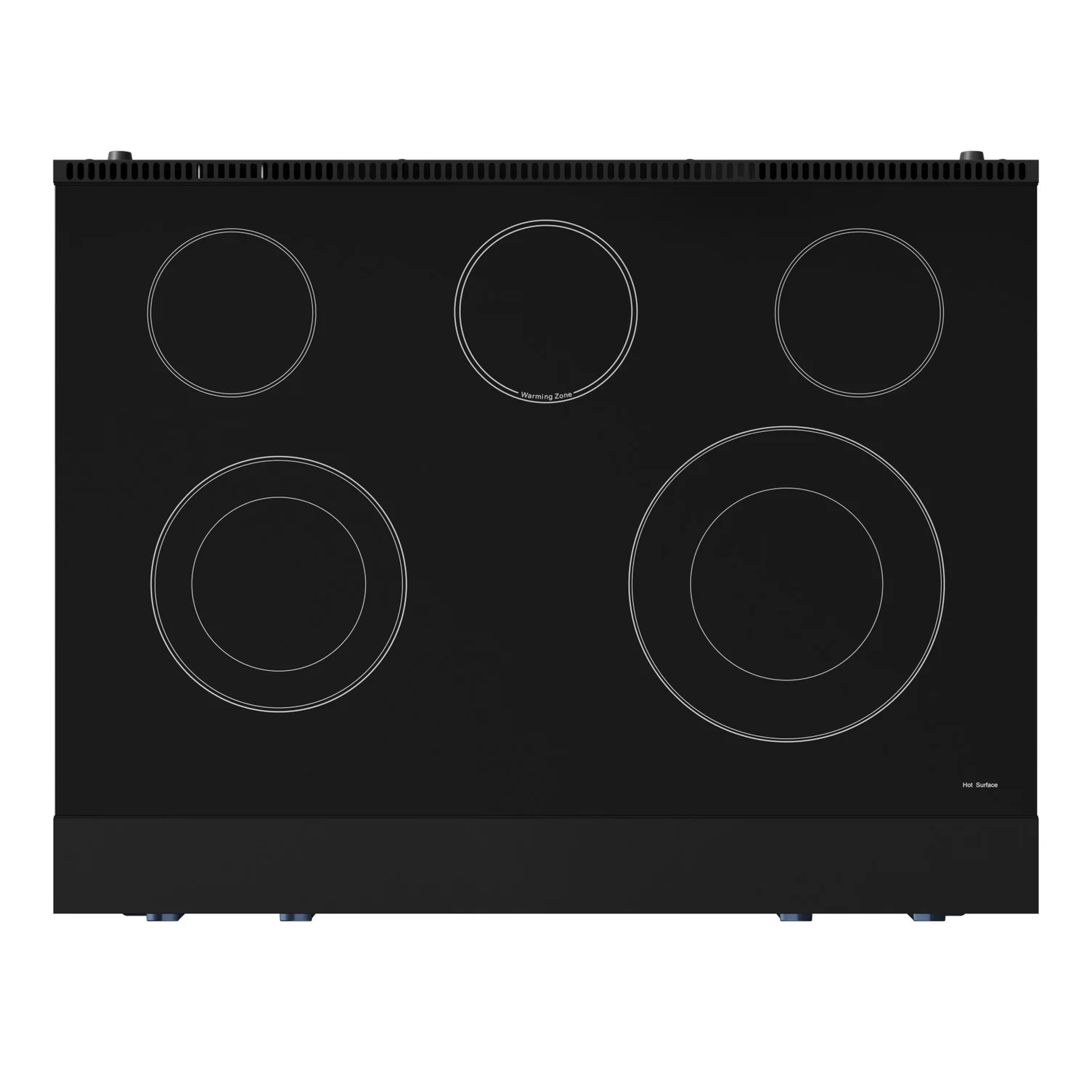 Thor Kitchen Black Stainless Steel Freestanding Professional Electric Range|Gordon Ramsay Series (6 cu.ft) - RSE36B-BLU - Image 3