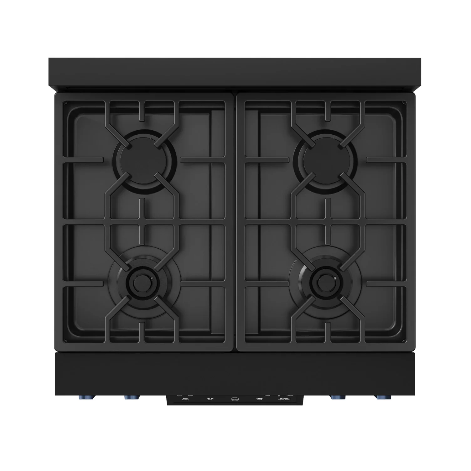 Thor Kitchen Black Stainless Steel Freestanding Professional Gas Range|Gordon Ramsay Series (4.55 cu.ft.) - RSG30B-BLU - Image 3