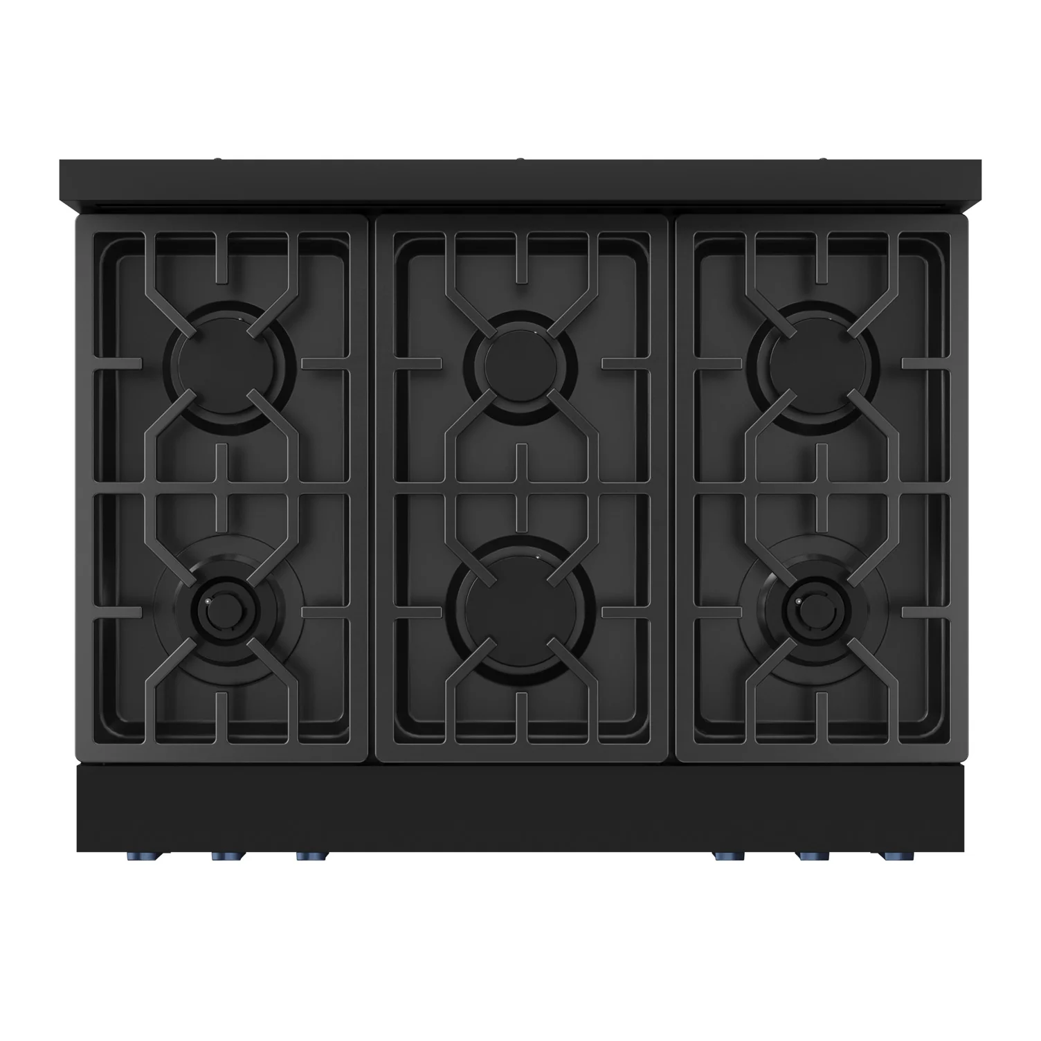 Thor Kitchen Black Stainless Steel Freestanding Professional Gas Range|Gordon Ramsay Series (6 cu.ft.) - RSG36B-BLU - Image 3