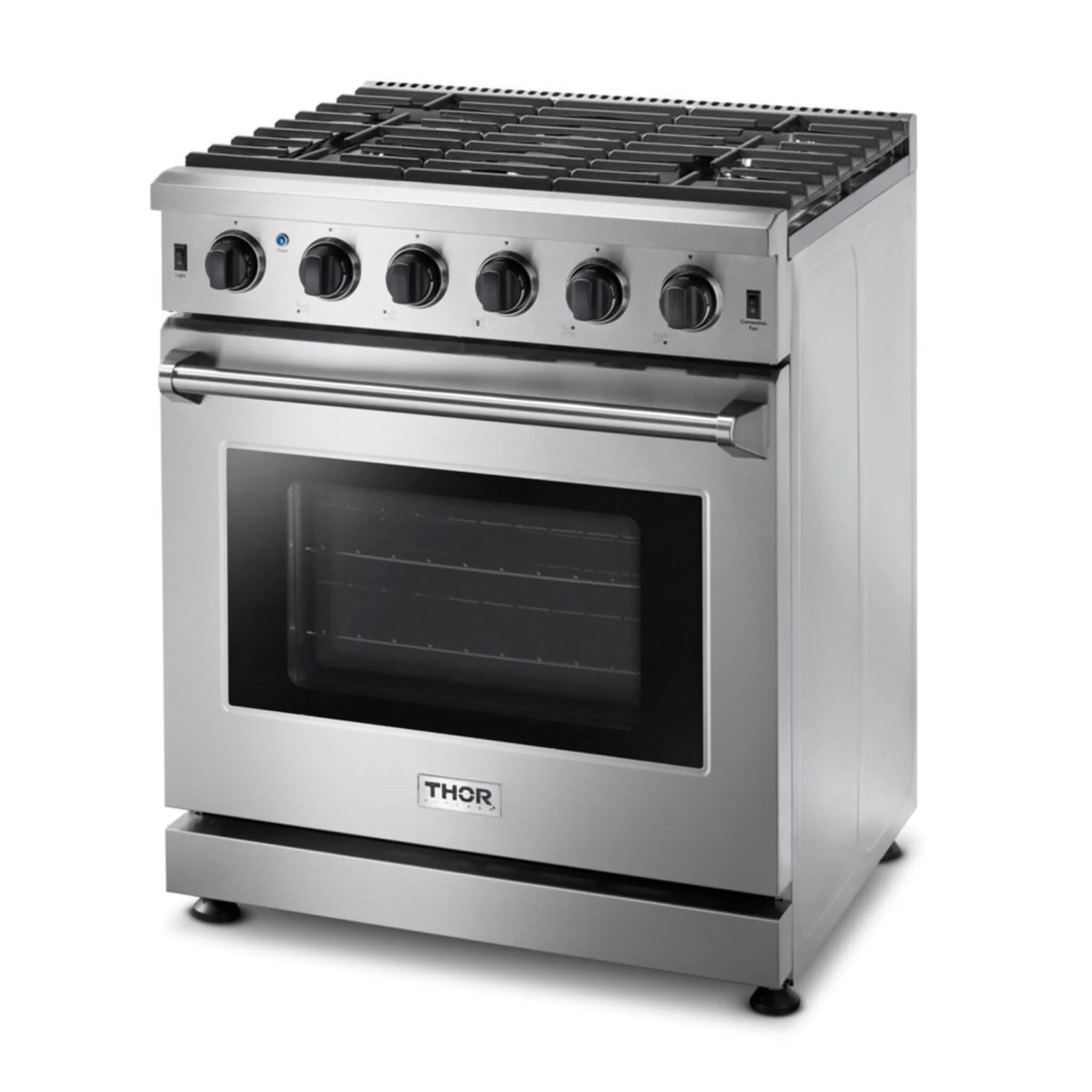 Thor Kitchen Stainless Steel Freestanding Gas Range (4.55 cu.ft.) - LRG3001U - Image 2