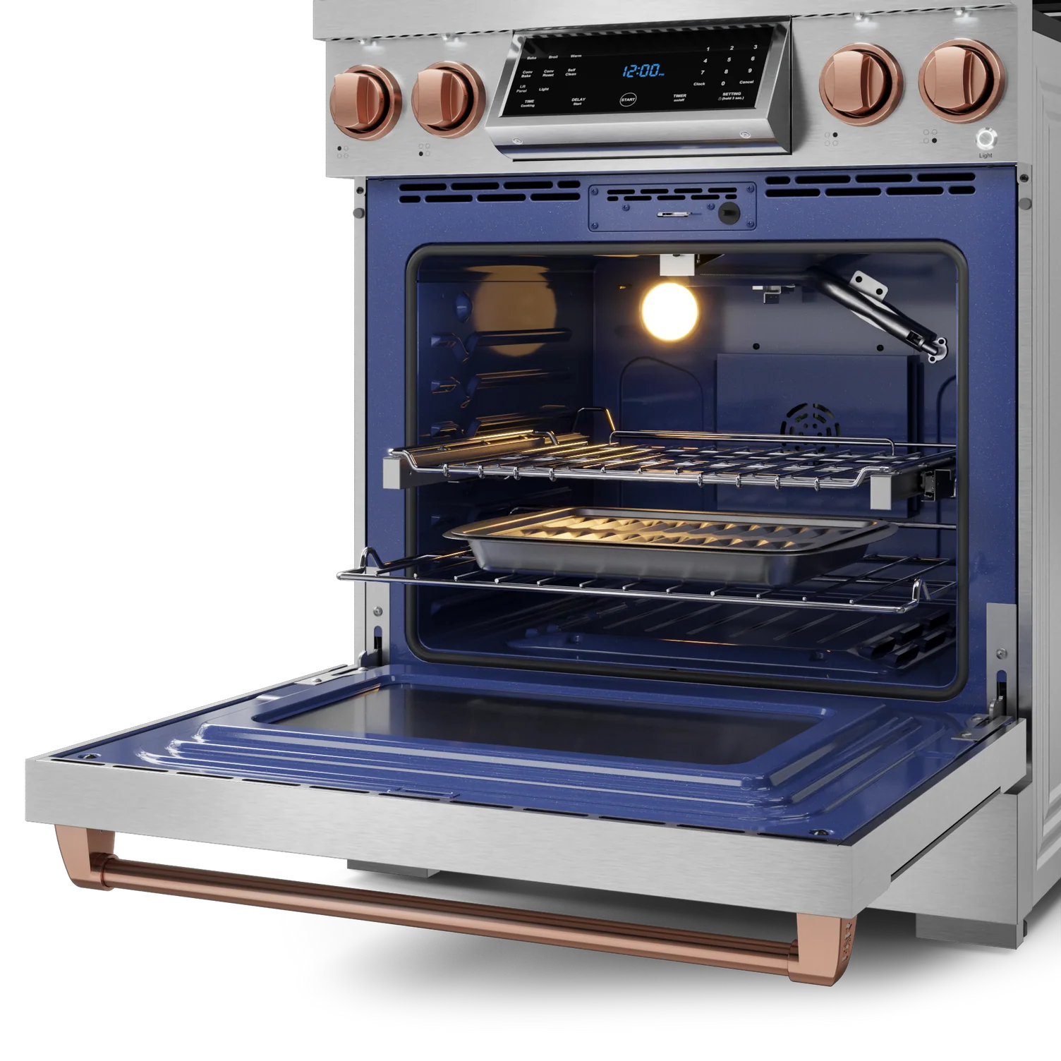 Thor Kitchen Stainless Steel Freestanding Professional Gas Range|Gordon Ramsay Series (4.55 cu.ft.) - RSG30-RSG - Image 7