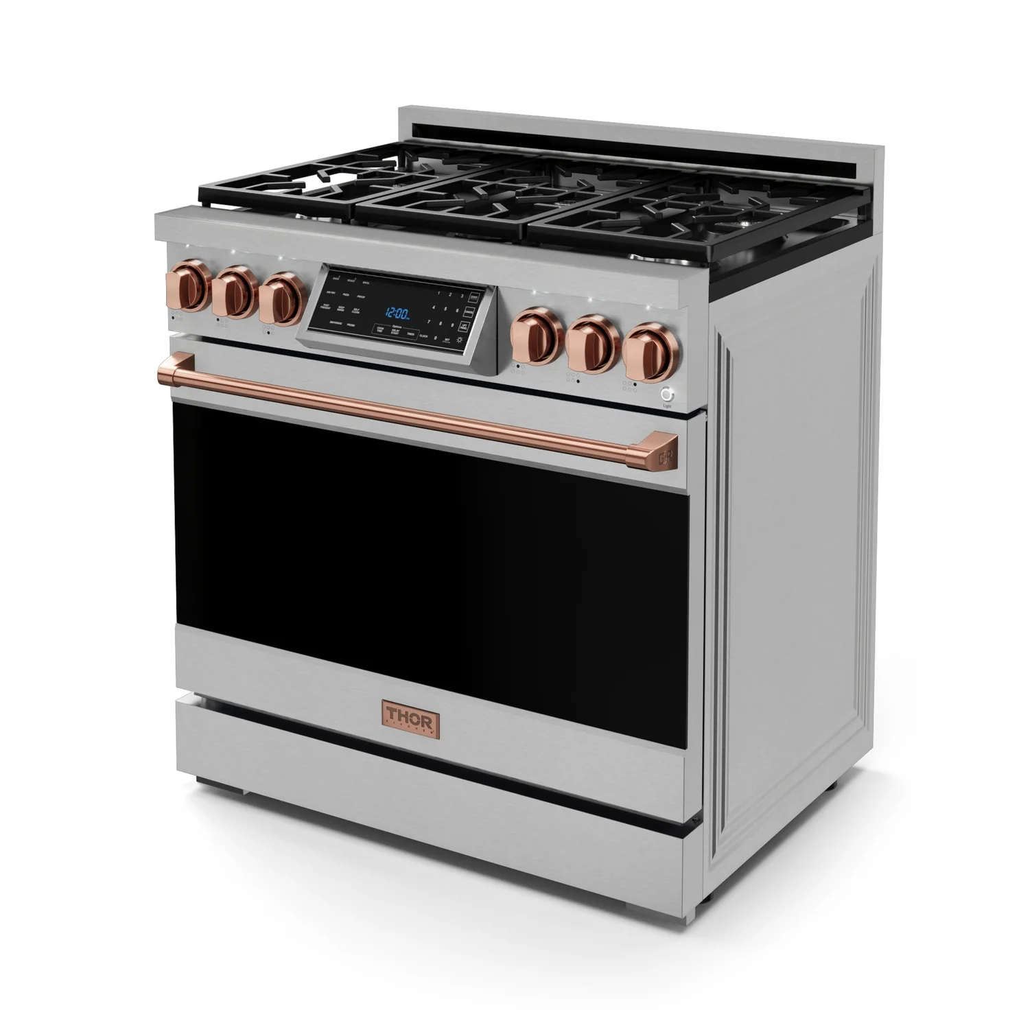 Thor Kitchen Stainless Steel Freestanding Professional Gas Range|Gordon Ramsay Series (6 cu.ft.) - RSG36-RSG - Image 5