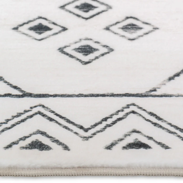 Touch Modern Rug - 3' x 5' - Black - Image 5