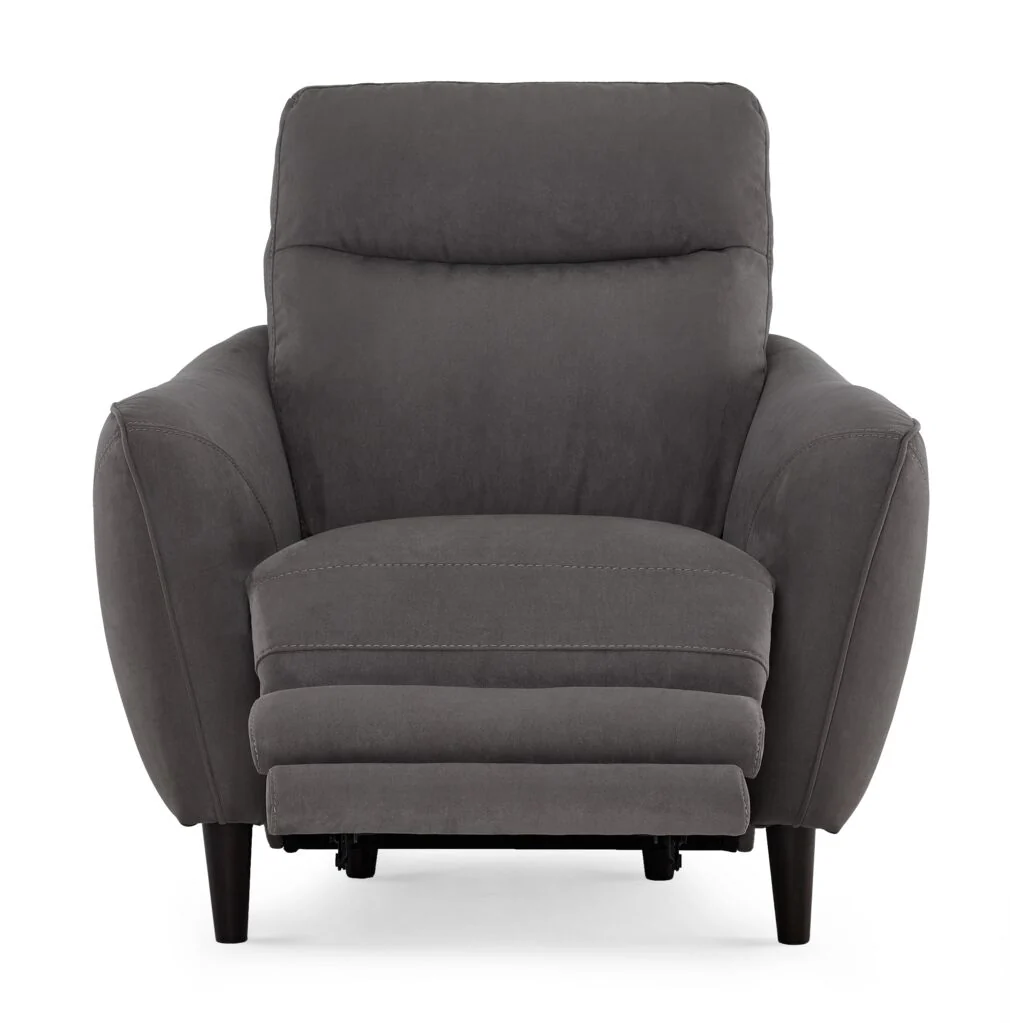 Trevi Power Recliner - Dark Grey - Image 6