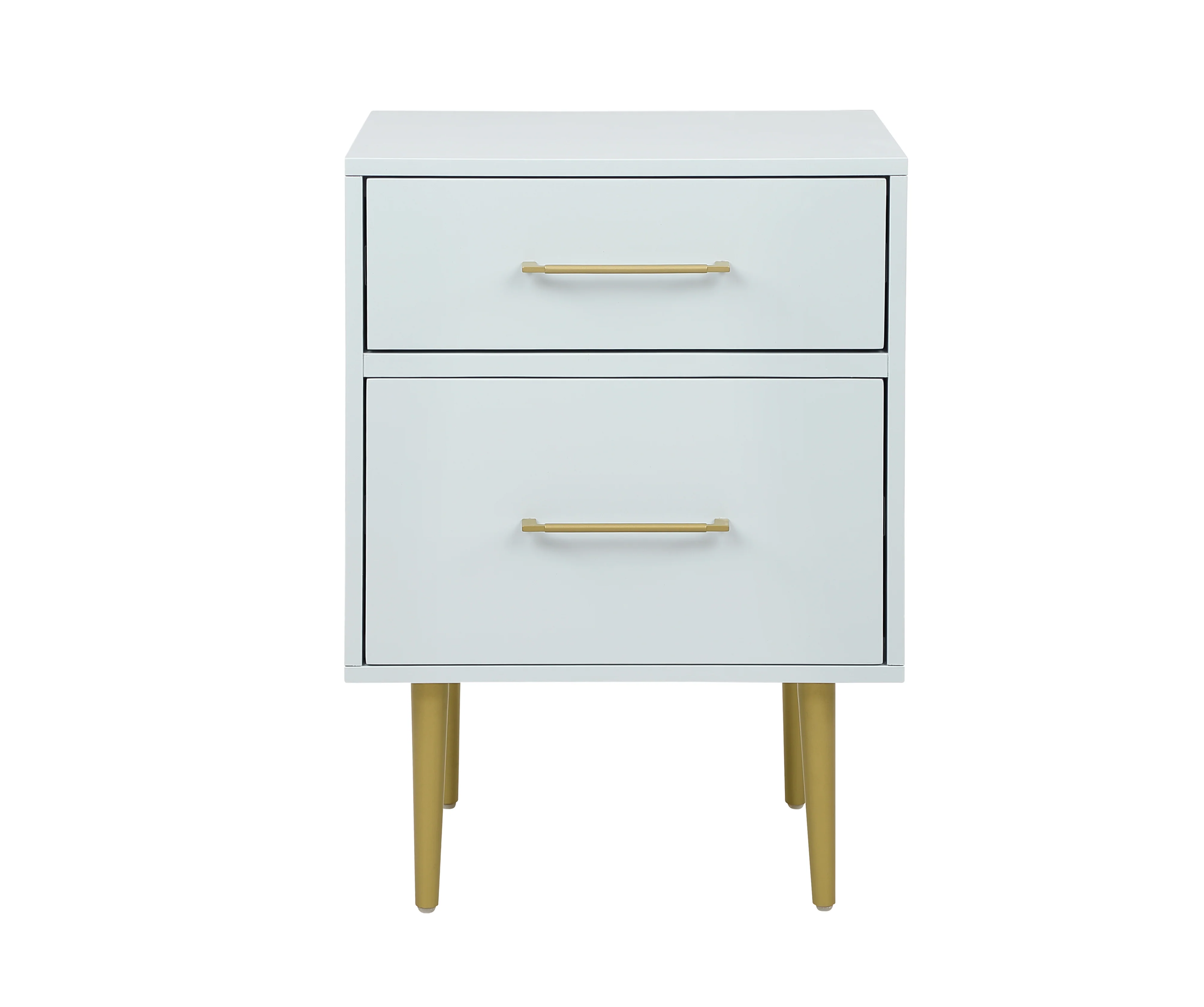 Valerie Glam Night Table - Light Grey - Image 3