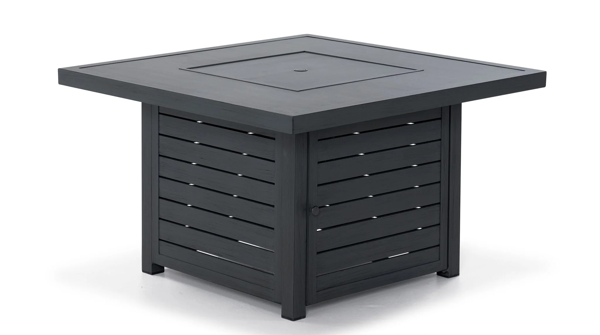 West Lake 2-Piece Square Fire Pit - Grey - Image 2