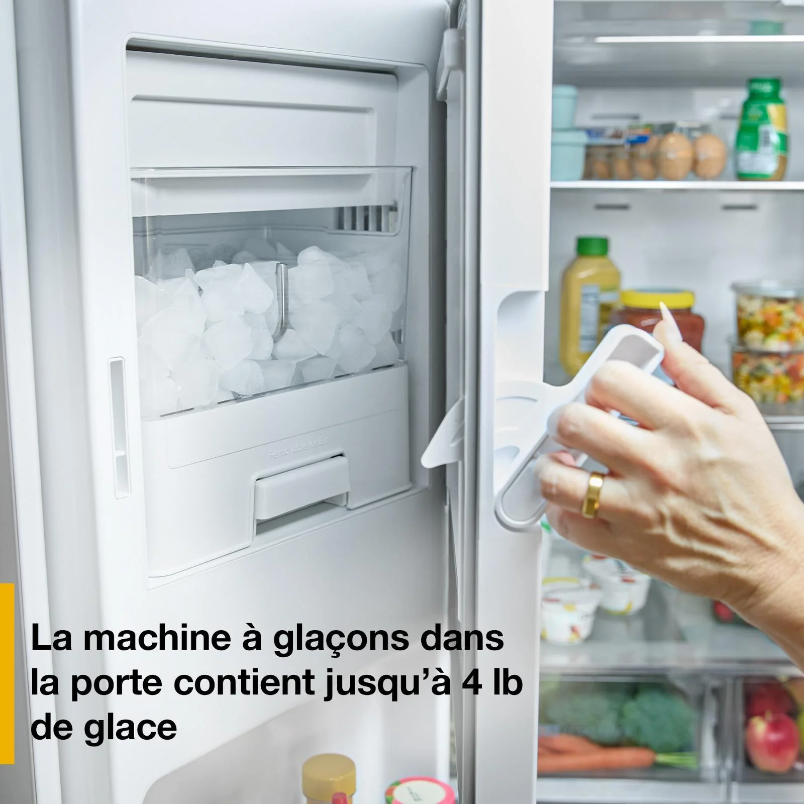 Whirlpool 36" 29 Cu. Ft. Print Resist Black Stainless Steel French Door Refrigerator - WRMF3536SV - Image 10
