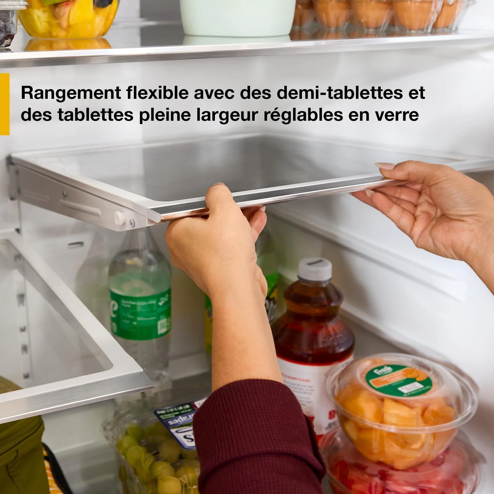 Whirlpool 36" 30 Cu. Ft. Fingerprint-Resistant Stainless Steel French Door Refrigerator - WRMF3336SZ - Image 17
