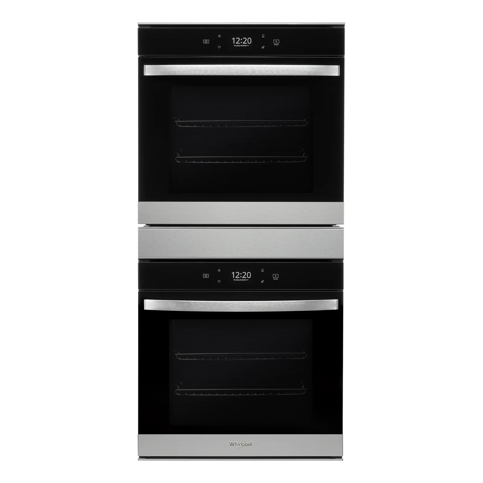 Whirlpool Fingerprint Resistant Stainless Steel 24" Smart Double Wall Oven (5.80 Cu. Ft) - WOD52ES4MZ