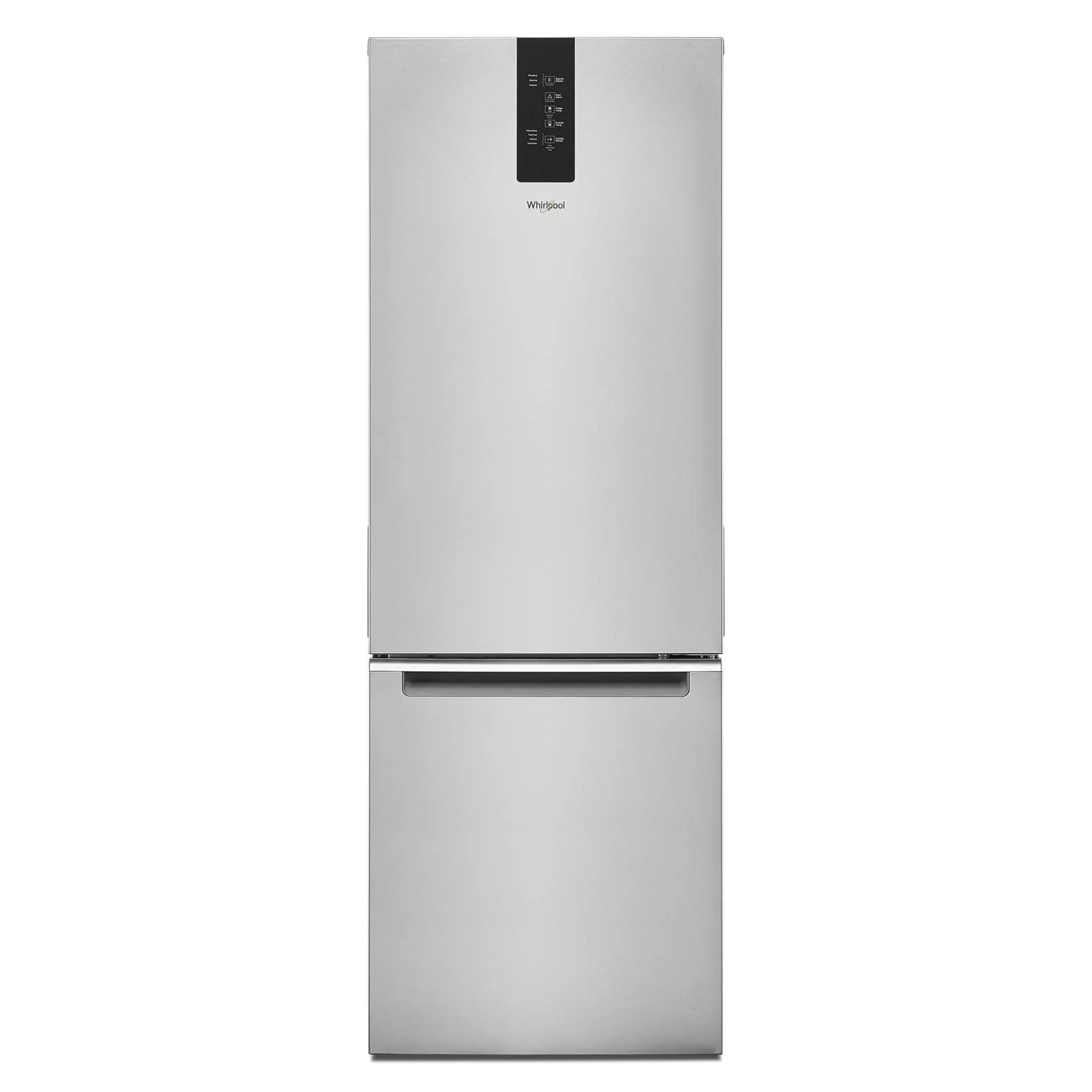 Whirlpool 24.5" 12.7 Cu. Ft. Fingerprint Resistant Stainless Steel Bottom-Freezer Refrigerator - WRB543CMJZ