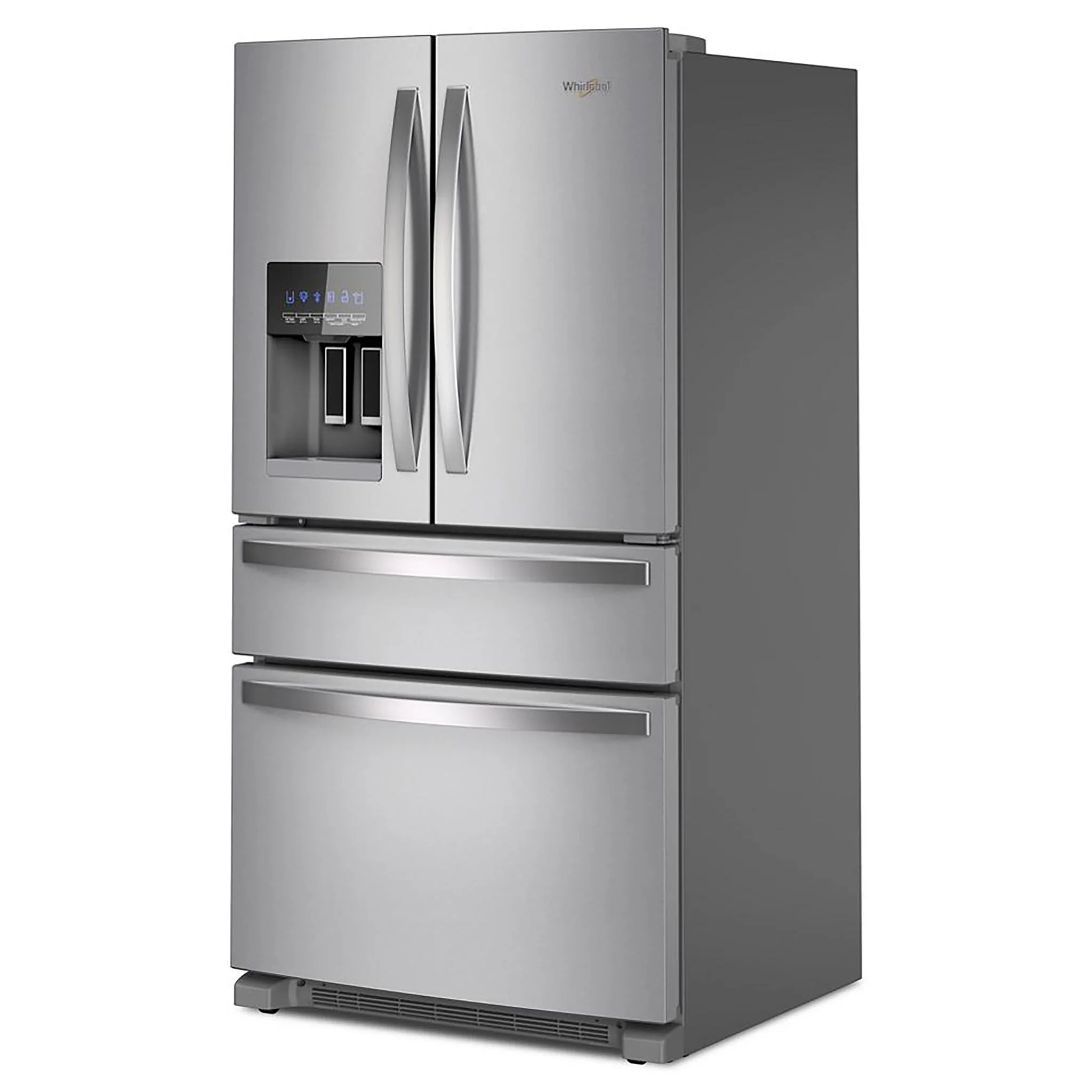 Whirlpool 35.75" 24.5 Cu. Ft. Fingerprint Resistant Stainless Steel French Door Refrigerator - WRMF3636RZ - Image 7