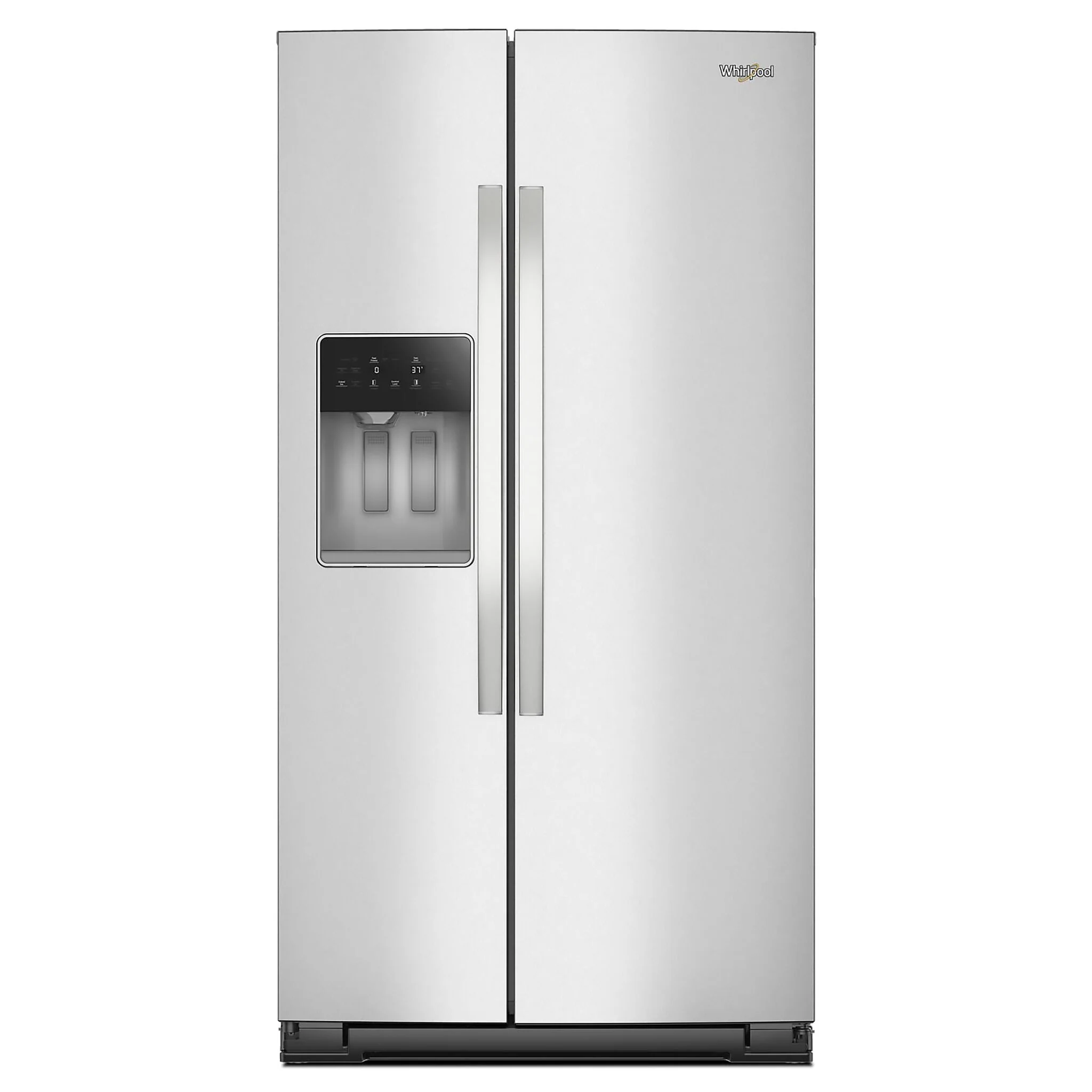 Whirlpool 35.75" 28.41Cu. Ft. Fingerprint Resistant Stainless Steel Side-by-Side Refrigerator - WRSF6536RZ
