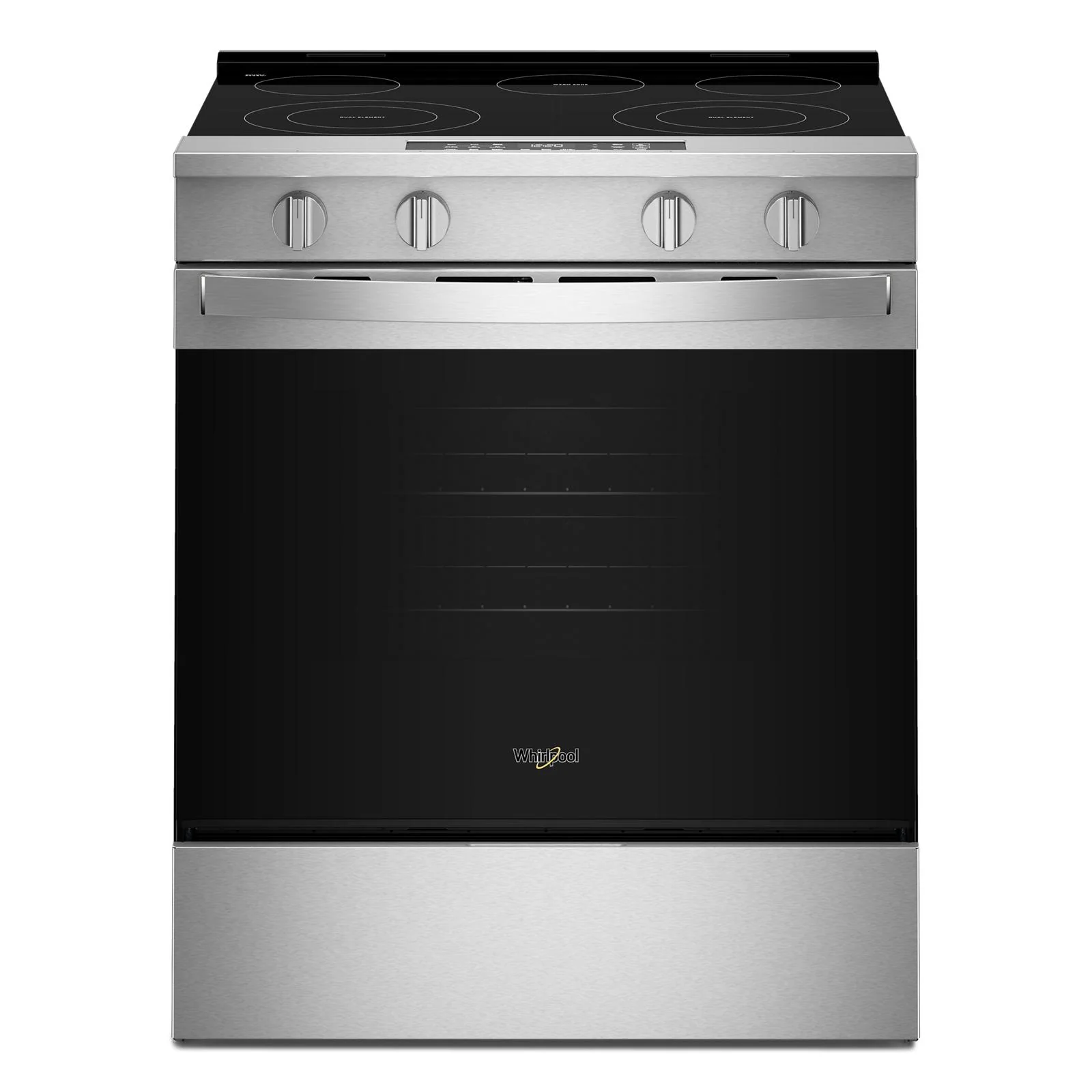 Whirlpool Fingerprint Resistant Stainless Steel Slide-In Smart Electric Convection Range (5.3 Cu. Ft.) - YWSES4530TZ