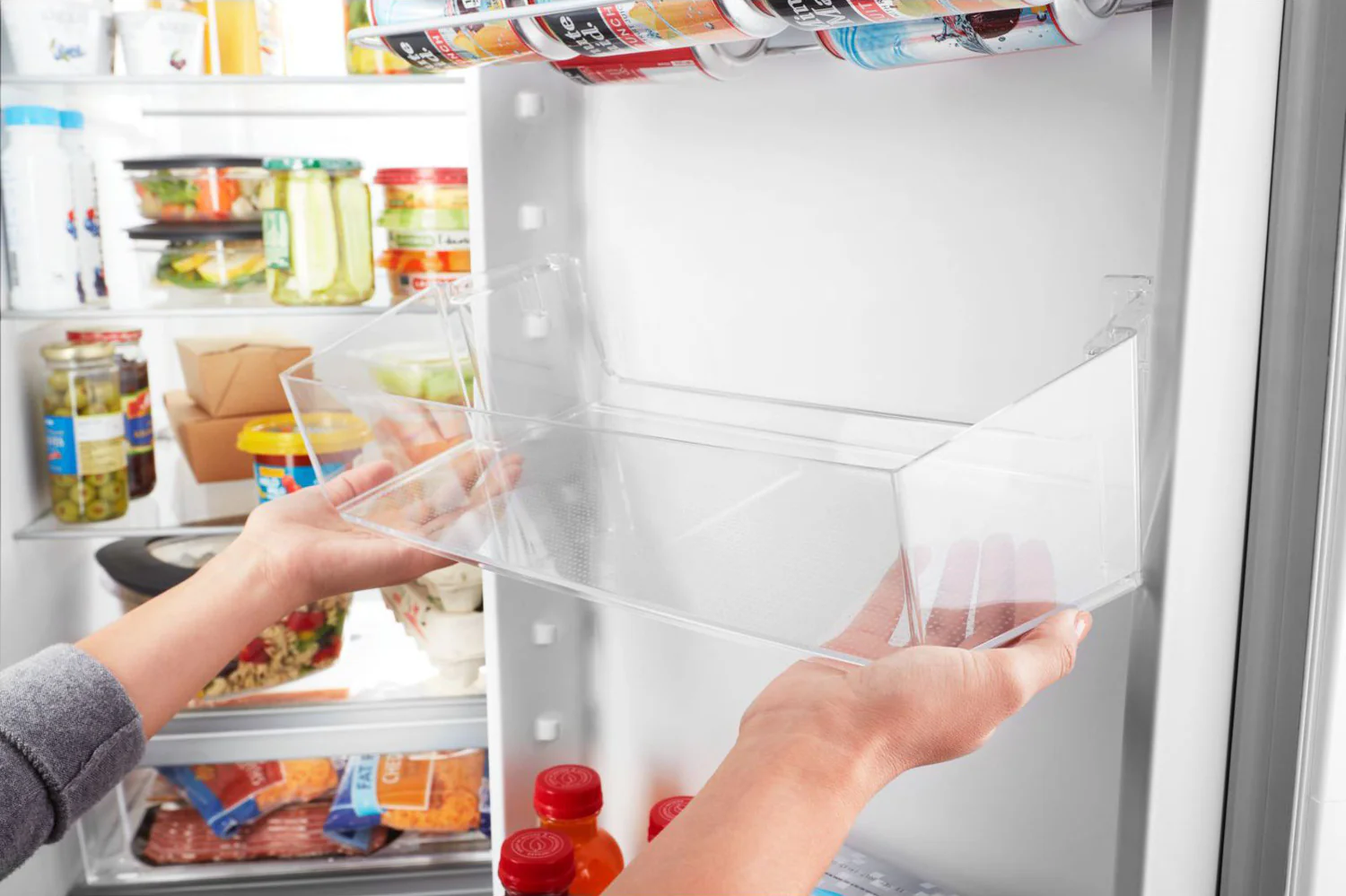Whirlpool 33.1" 21.4 Cu. Ft. Stainless Steel Side-by-Side Refrigerator - WRS321SDHZ - Image 5