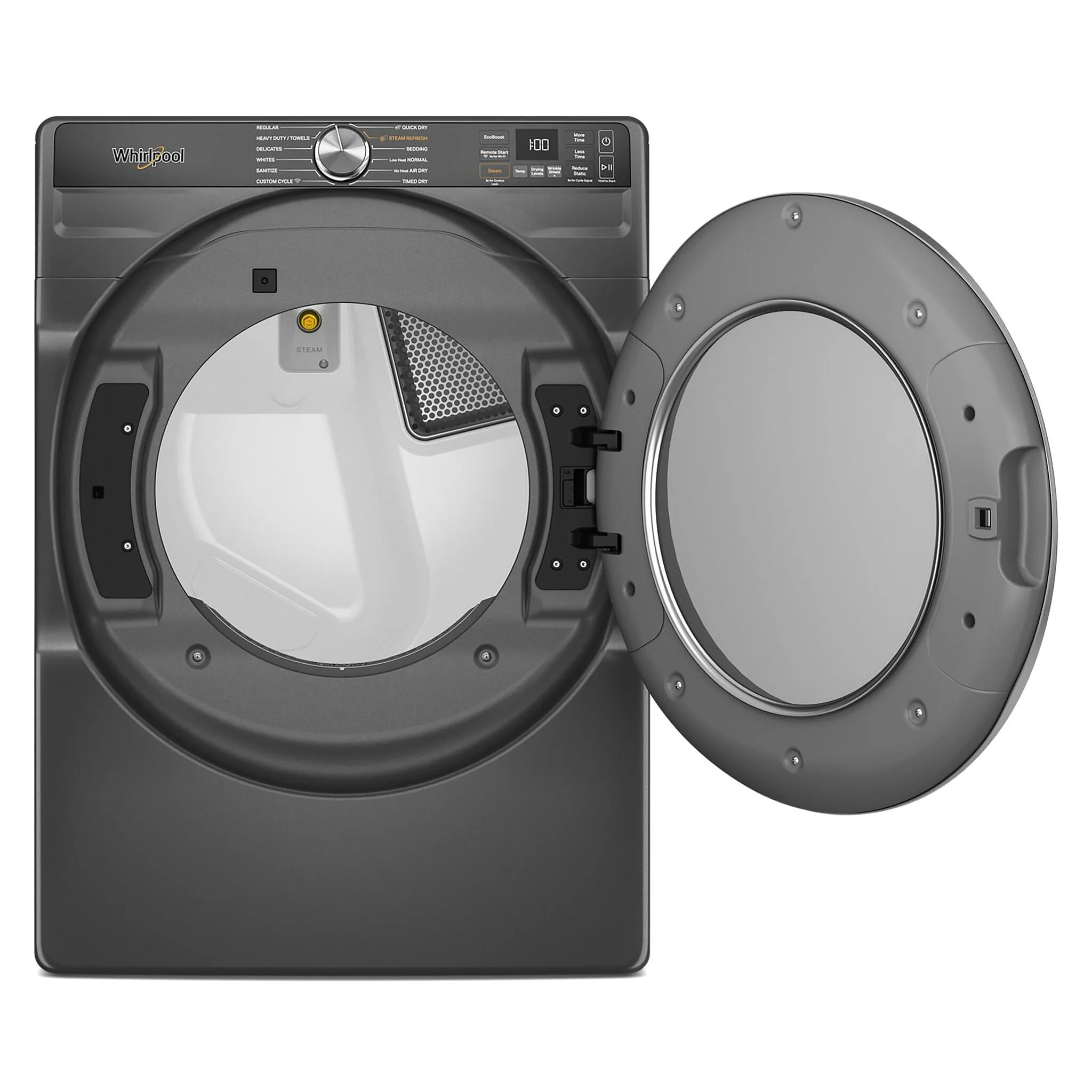 Whirlpool Volcano Black Electric Dryer (7.4 Cu.Ft.) - YWED6720RU - Image 2