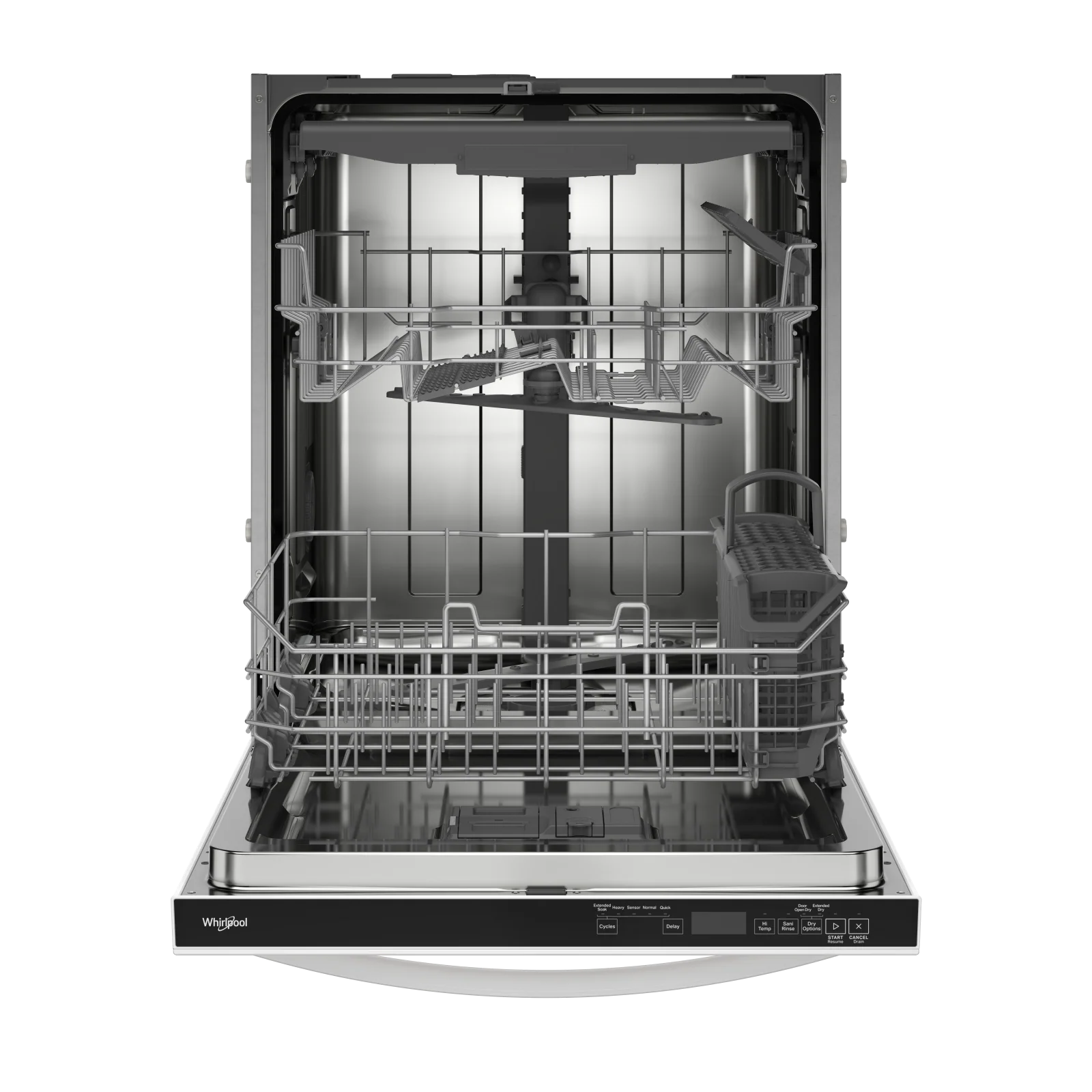 Whirlpool White 24" Built in 3 Rack Dishwasher (44 dBA) - WDT550SAPW - Image 5