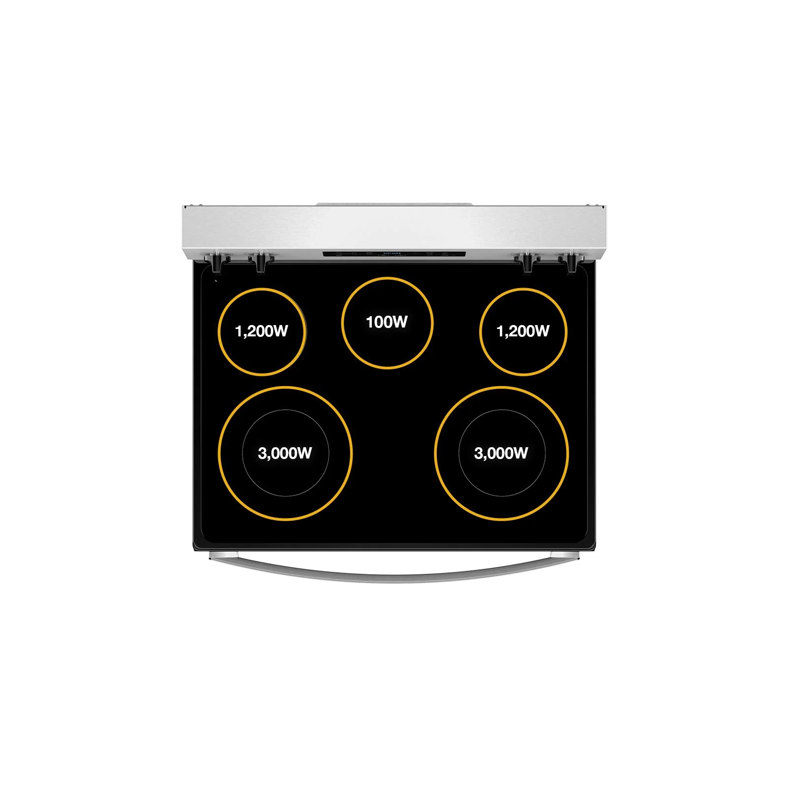 Whirlpool White Freestanding Electric Single Oven Convection Range (5.3 Cu. Ft.) - YWFES4530SW - Image 7