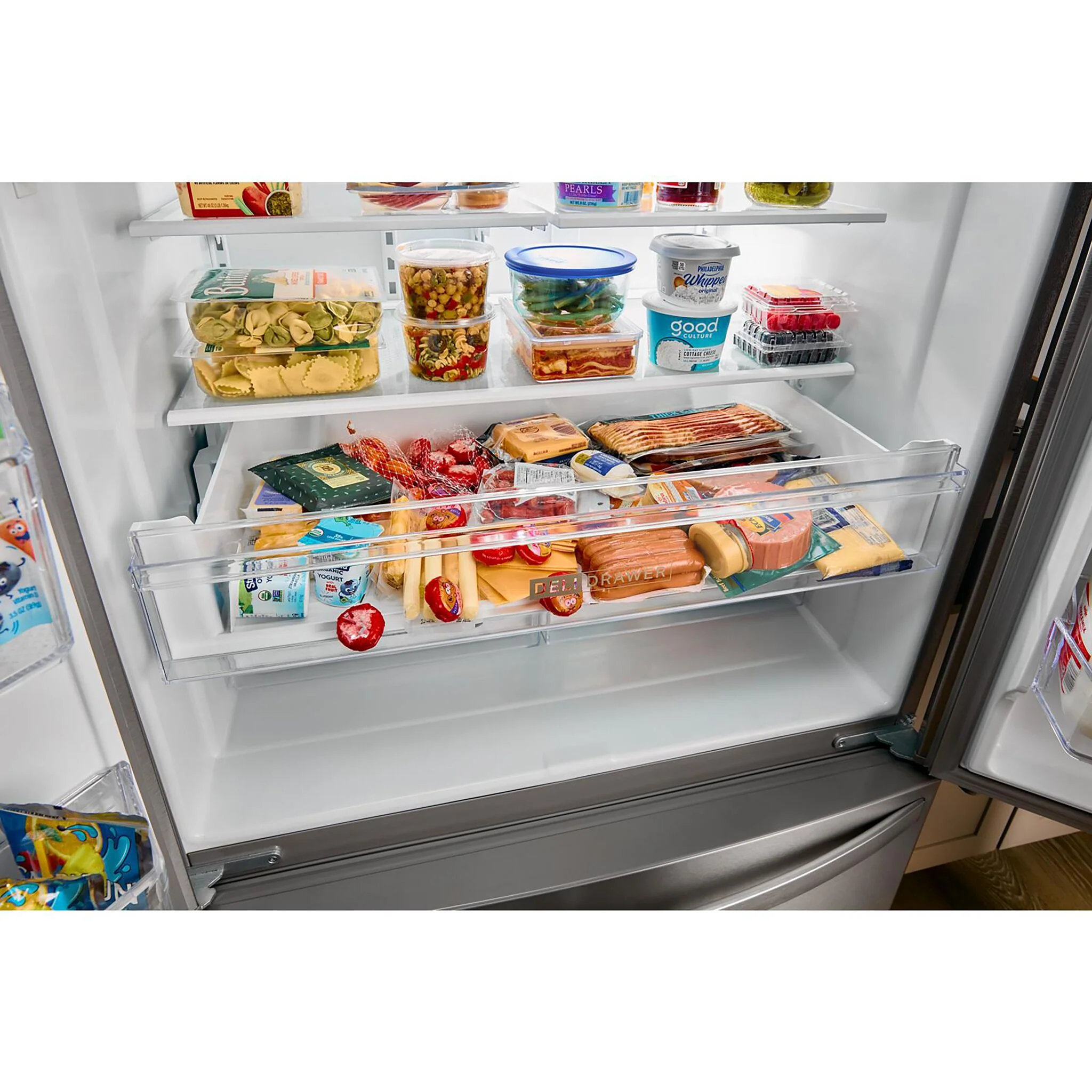 Whirlpool White French Door Refrigerator (24.7 Cu.Ft.) - WRFF3436RW - Image 6