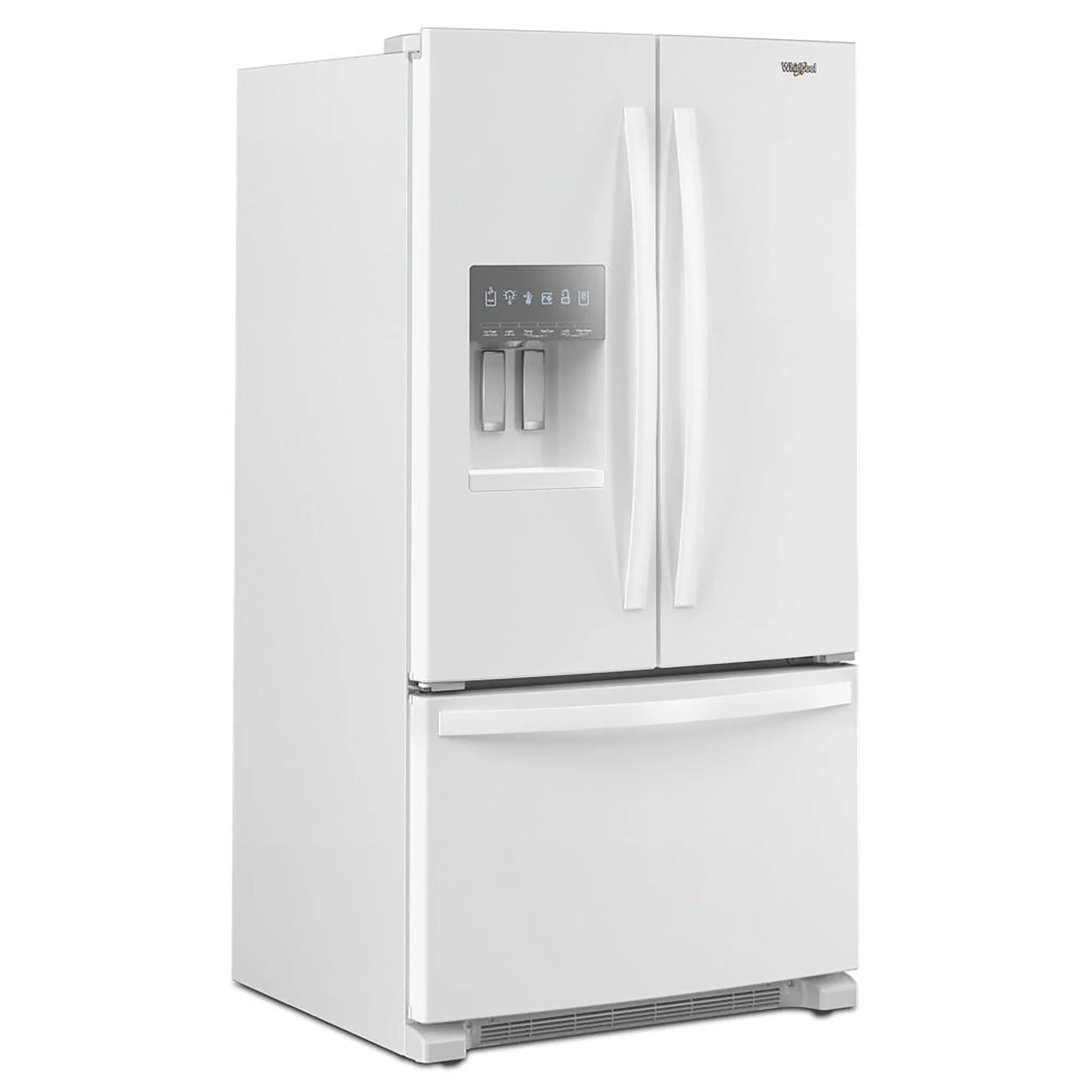Whirlpool White French Door Refrigerator (24.7 Cu.Ft.) - WRFF3436RW - Image 7