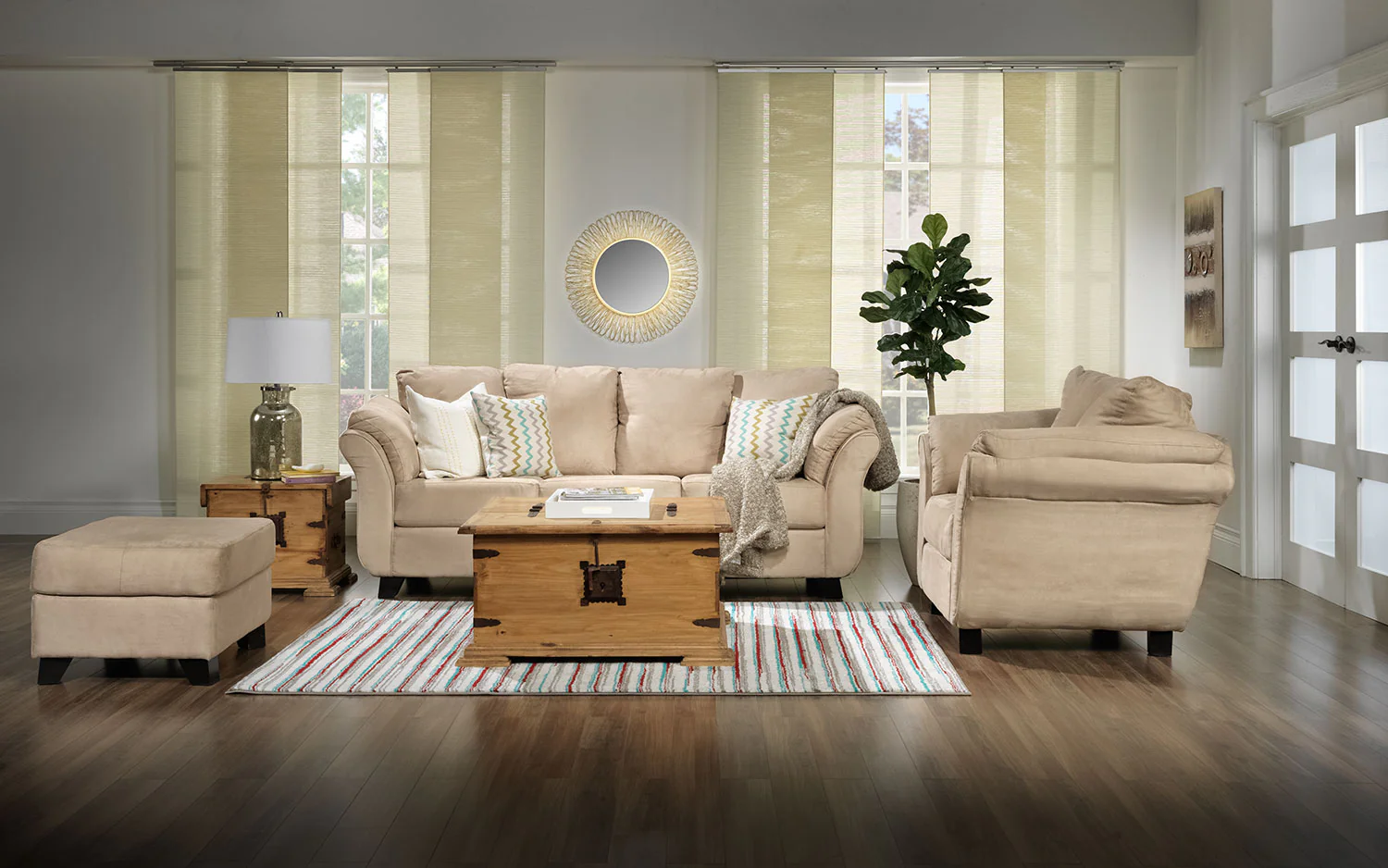 Wilcott Coffee Table - Natural Pine - Image 6