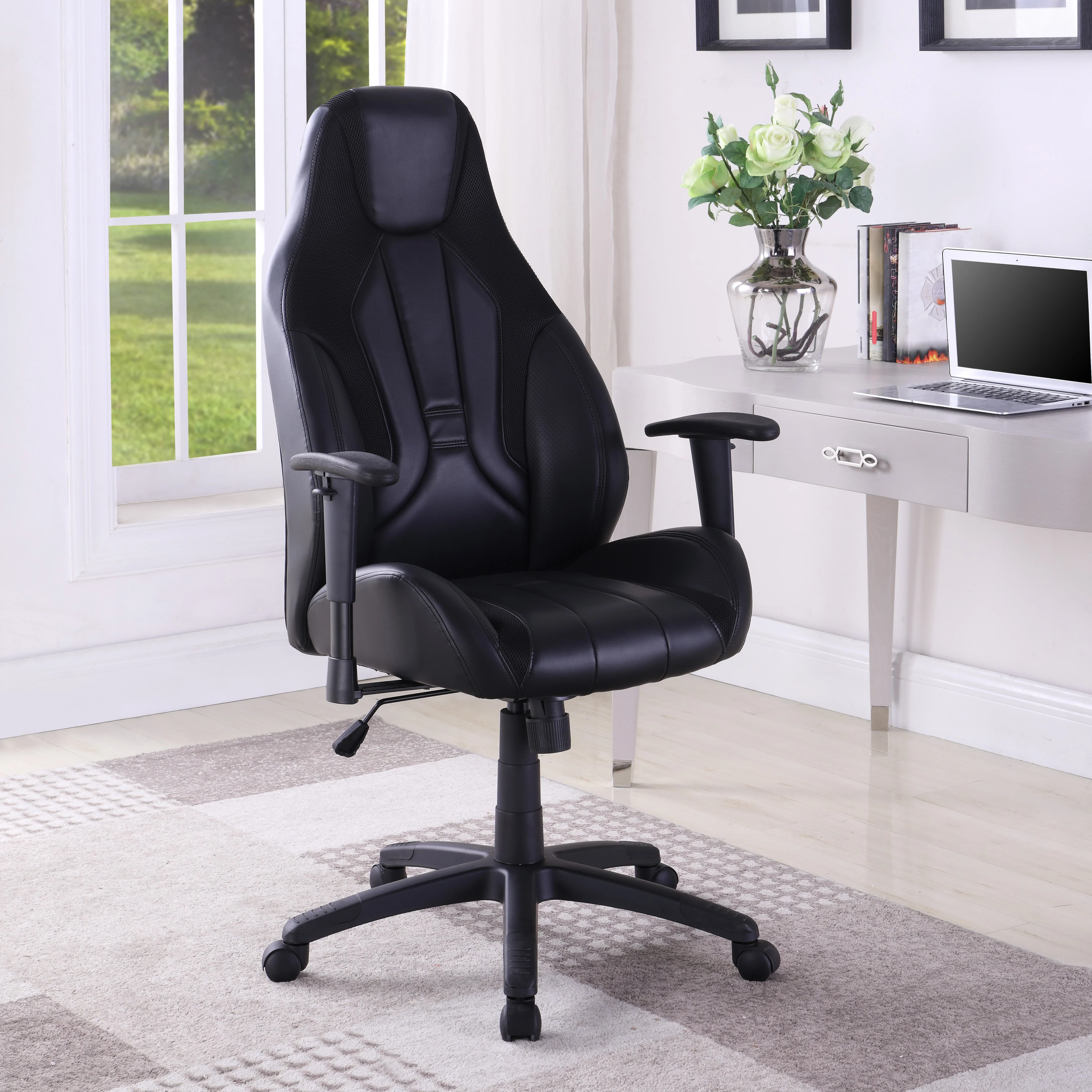 Zane Office Chair - Black - Image 2